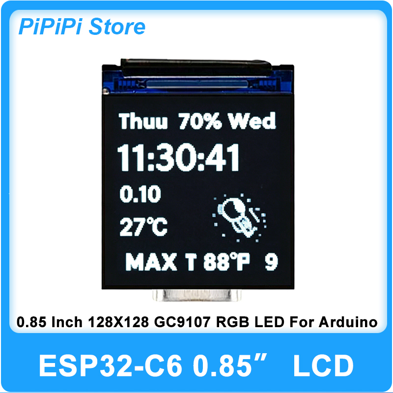 ESP32 C6 0,85 inch 128x128 IPS - Tamiya Model Mini 4Wd recensie en prijs