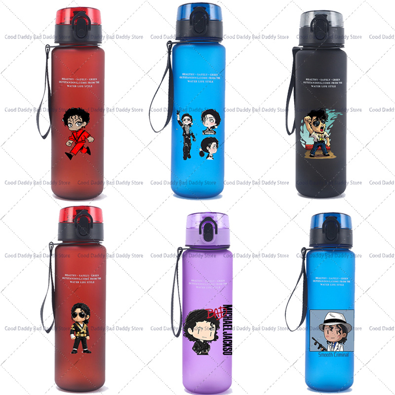 Vinyl Figure Blank - Cartoonfiguur Michael Jackson Print Waterfles De