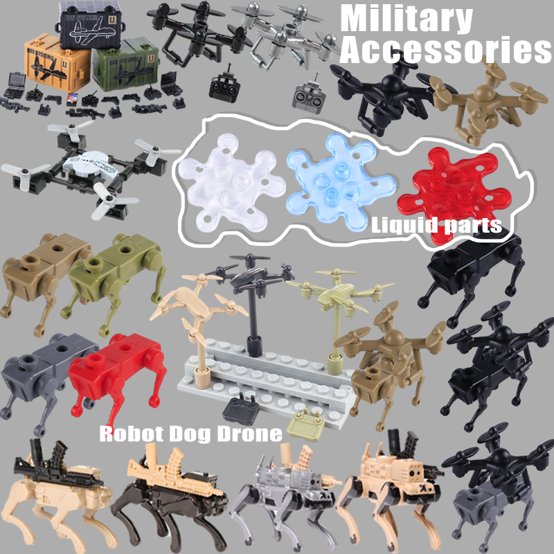 WW2 Militaire Accessoires UAV - Lego Minifigure Holder recensie en prijs