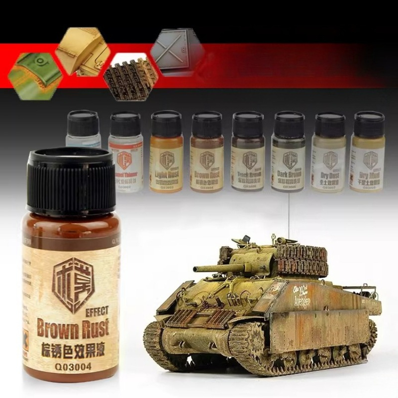 Tamiya Model Paint Set - 40 ml/Fles Model Roest Verf Maken
