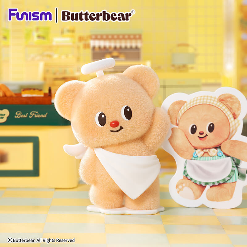 FUNISM Butterbear Happy Day Se - Vinyl Figure Blank recensie en prijs