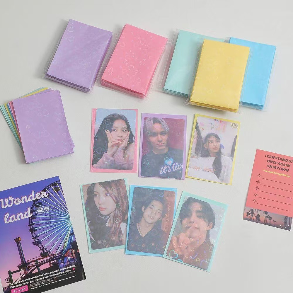 50 stuks Laser Hart Kaart 61x9 - Card Penny Sleeve recensie en prijs