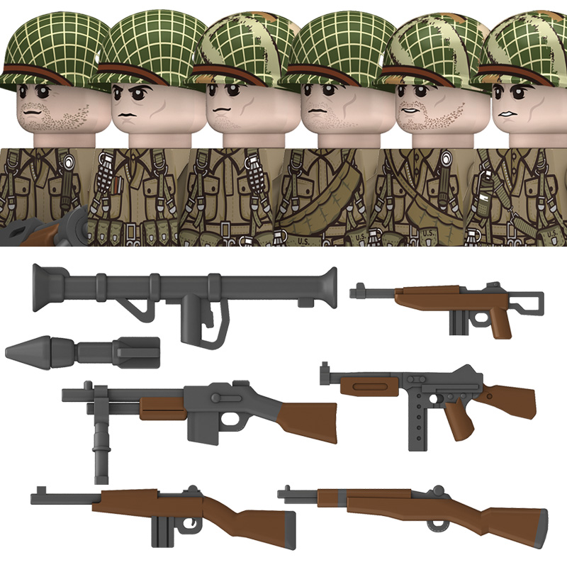 WW2 US 101st Airborne Division - Lego Minifigure Holder recensie en prijs