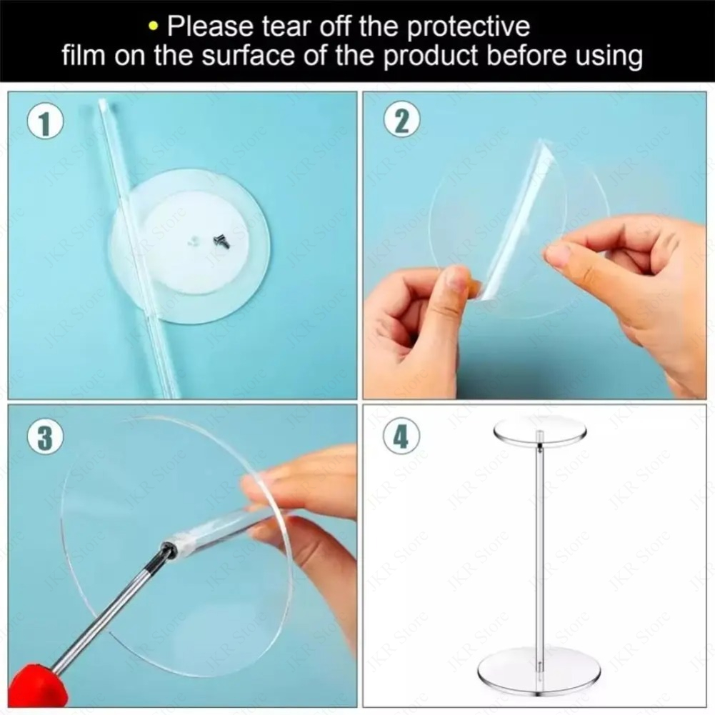Gemakkelijk te reinigen acryl  - Display Risers Set recensie en prijs