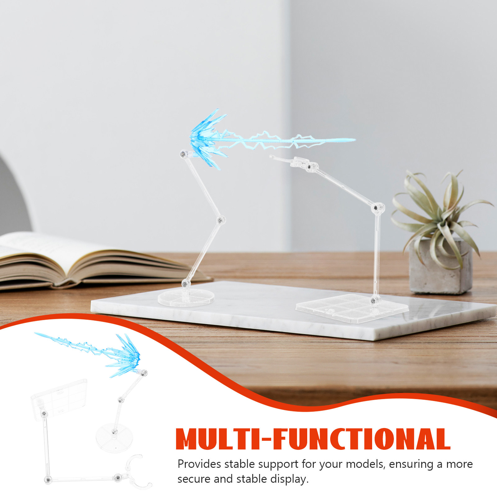 1Set verstelbare transparante  - Action Figure Stand recensie en prijs