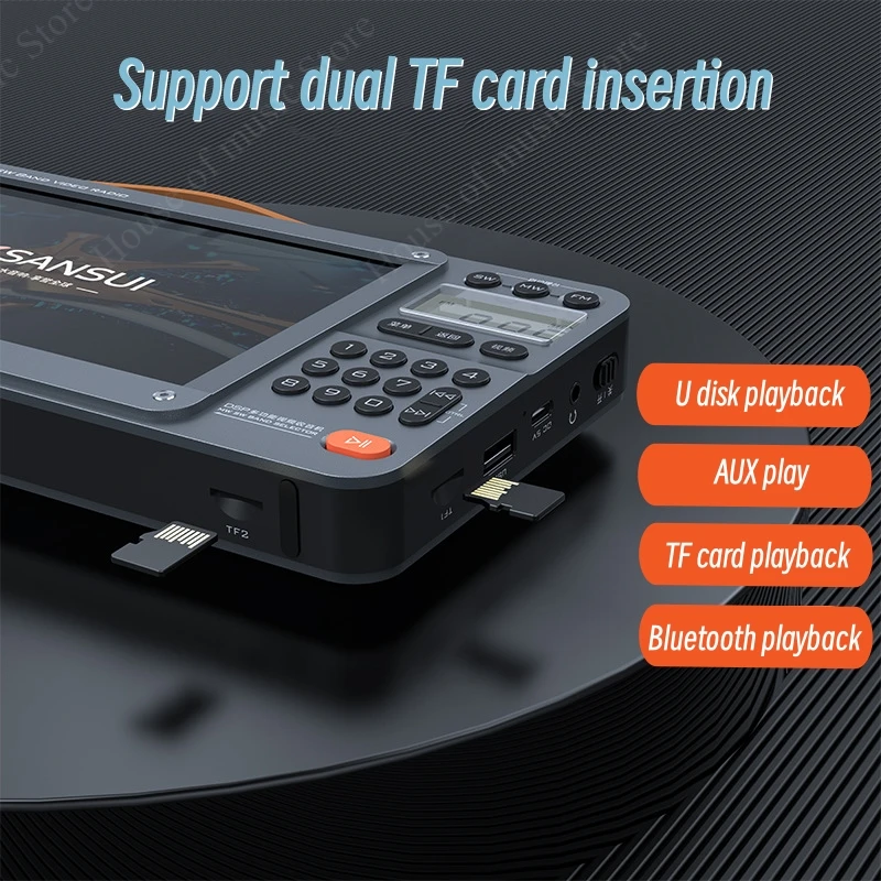 Sansui F50/F51 HD-scherm Video - Graded Card Display recensie en prijs