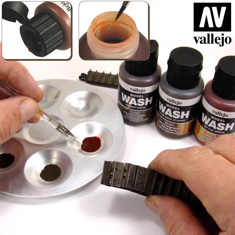 Vallejo 35ml Model Wash Weathe - Tamiya Model Paint Set recensie en prijs