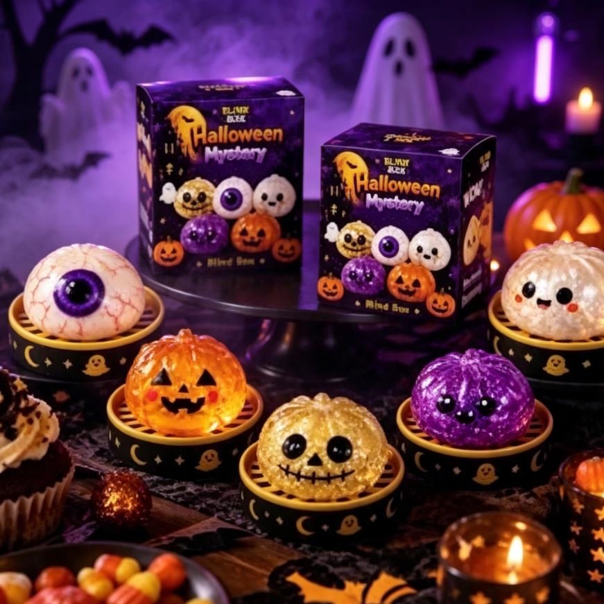 5,5 cm Halloween-spook knijpmu - Vinyl Figure Blank recensie en prijs